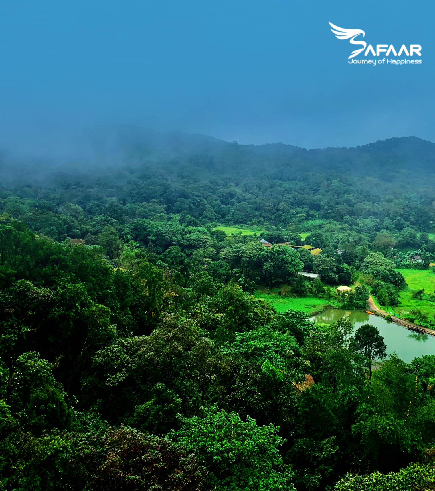 Coorg, Karnataka – Lush Coffee Hills and Scenic Waterfalls